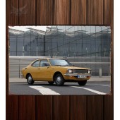 Металлическая табличка Toyota Corolla 2-door Sedan (KE26)